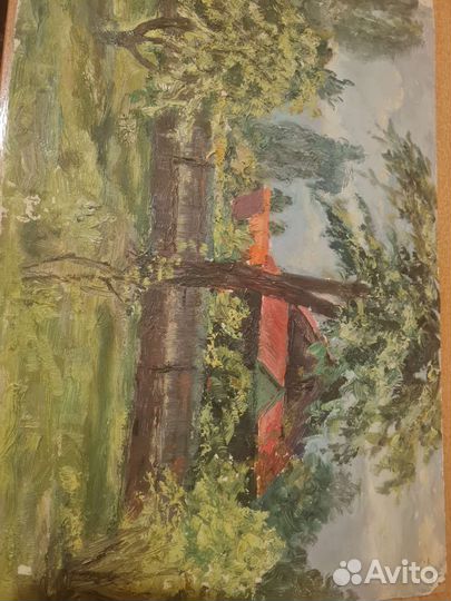 Картина маслом пейзаж