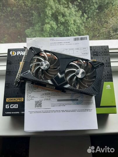 GTX 1660 super Palit Gaming Pro 6gb
