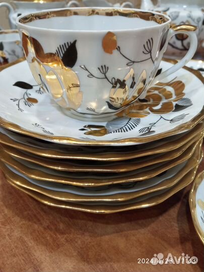 Чайный сервиз вербилки СССР