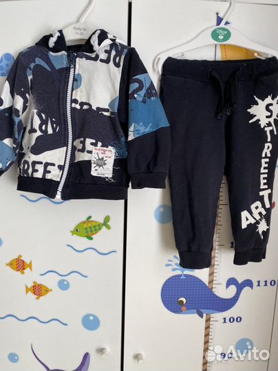 Спортивный костюм для мальчика choupette размер 86