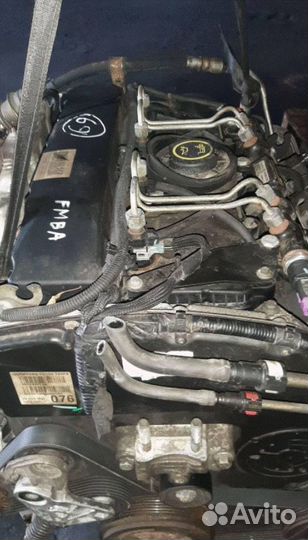 Двигатель Ford Mondeo 3 2004г fmba 2.0 TDCi дизель
