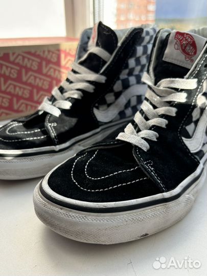 Кеды vans высокие