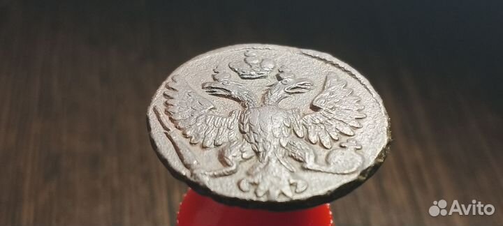 Денга 1748 года (орëл 1744 года)