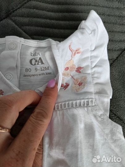 Комплект на девочку 74 80 hm, и сандали