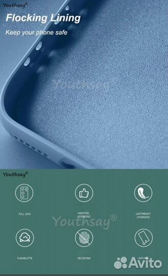 Чехол для телефона Xiaomi 12 T Pro силикон синий