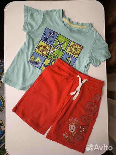 Большой пакет одежды для мальчика 92-98-104 см