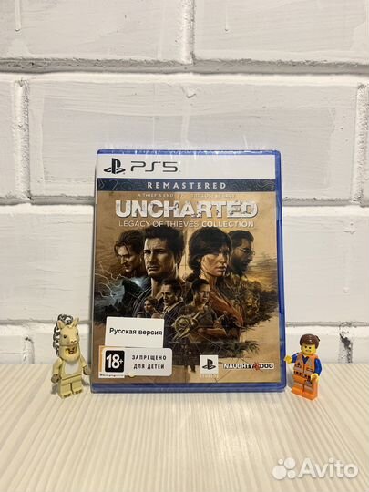 Новый Uncharted Наследие воров PS5 запечатанный