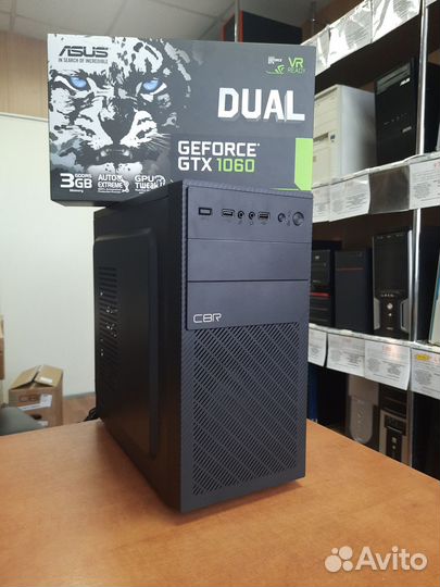 Компьютер игровой Intel Core i5-3470/SSD+/1060 3G