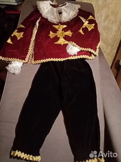 Детский костюм мушкетёра