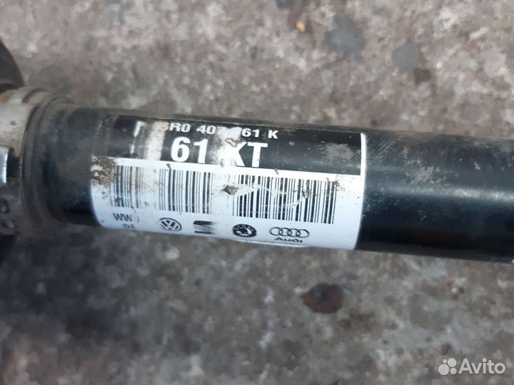 Привод левый Volkswagen polo седан МКПП 1.6