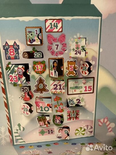 Адвент календарь Gabby's Dollhouse Домик Габби