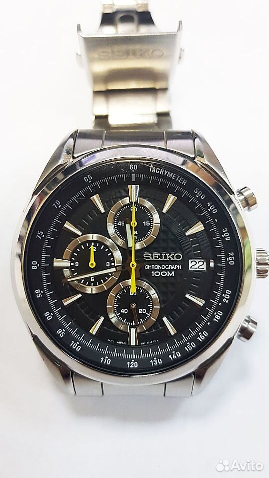 Часы seiko chronograph