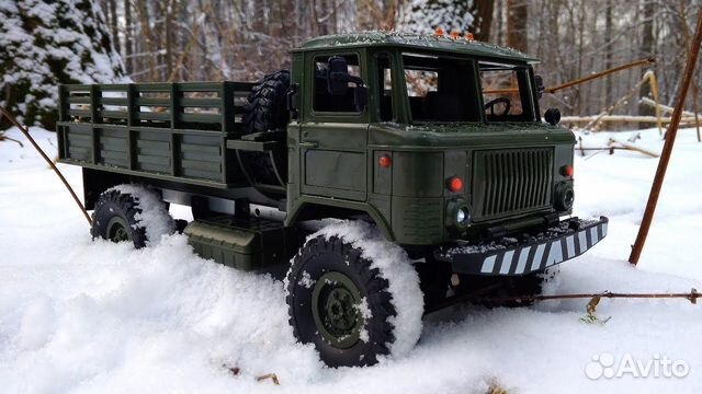Газ 66 на радиоуправлении тюнинг Машинка игрушка грузовик на радиоуправлении газ-66 купить в Москве с доставкой Л