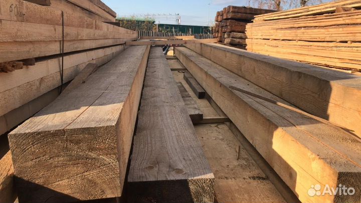 Брус обрезой ест. влаж. хвоя 1 сорт 100х150х6,0