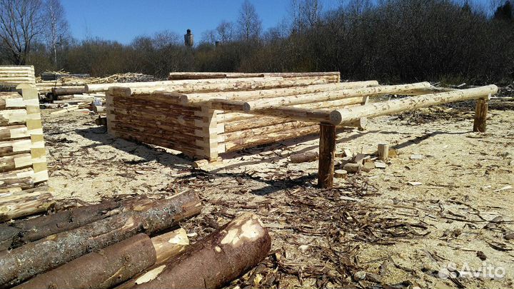 Срубы бань,домов