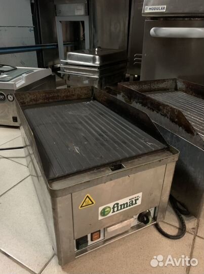 Контактный гриль Жарочная поверхность fimar