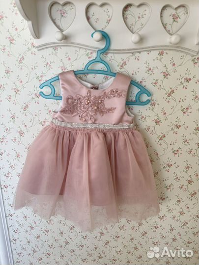 Платье праздничное 62 68 74