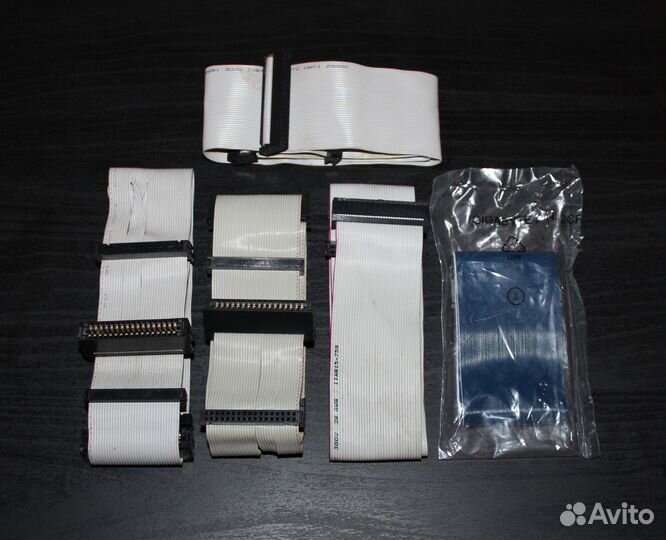 Шлейфы FDD 5,25 и IDE для ретро пк (набор 5 шт)