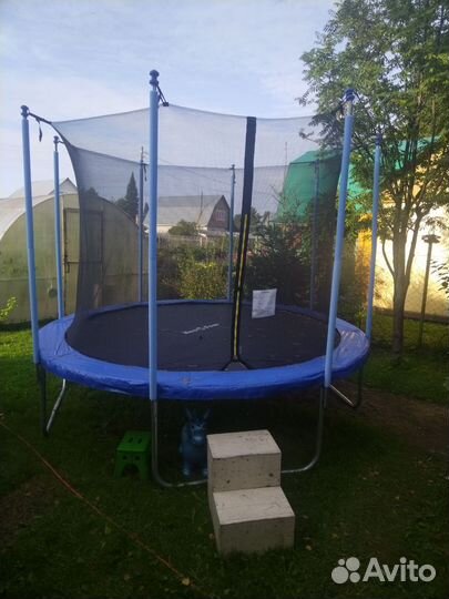 Батут с сеткой 305 см