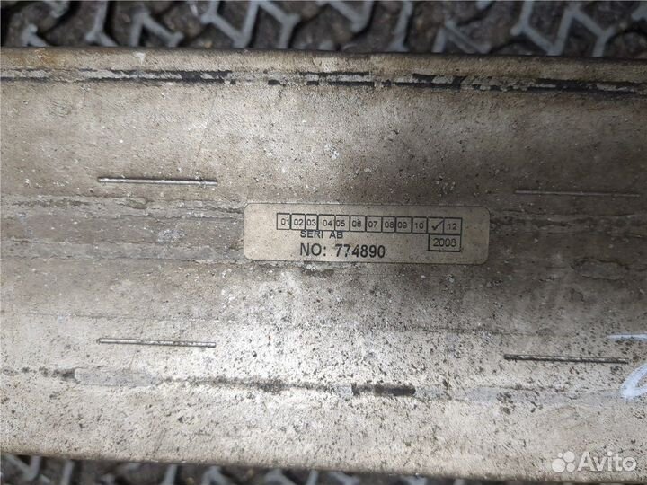 Радиатор интеркулера Fiat Doblo, 2008