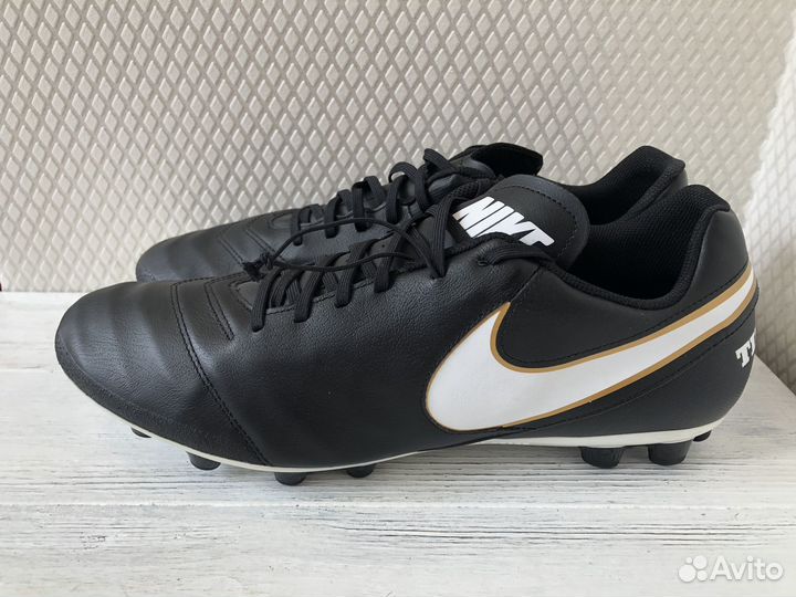 Новые бутсы Nike Tiempo Genio II AG US 13 кожа