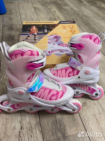 Новые ролики для девочки 34-37