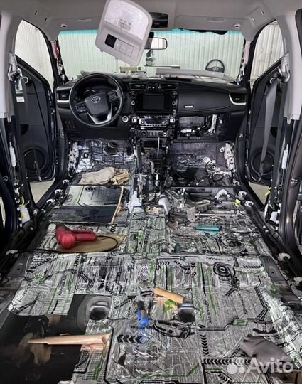 Шумоизоляция автомобиля