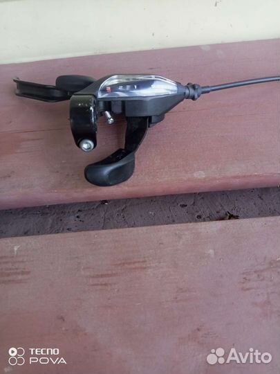 Моноблок, манетка Shimano v-brake