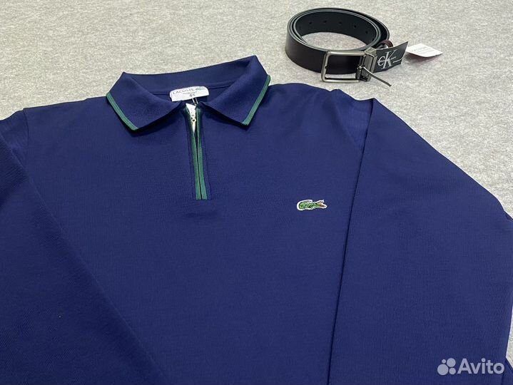 Кофта полузамок lacoste