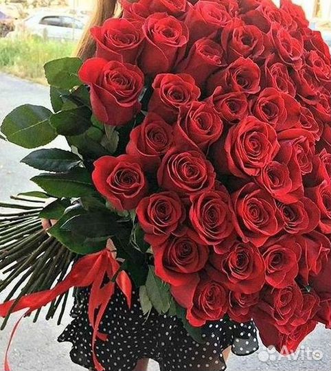 Высокие розы Гигантские розы Доставка цветов