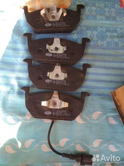 Колодки передние Октавия, Гольф