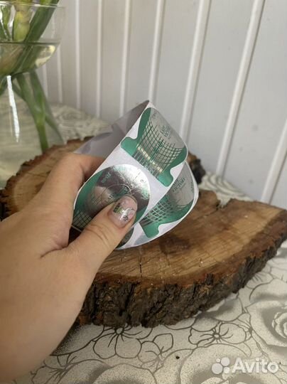 Одноразовые формы для наращивания ногтей