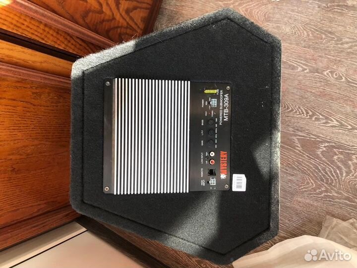 Активный сабвуфер автомобильный mystery mtb 309a
