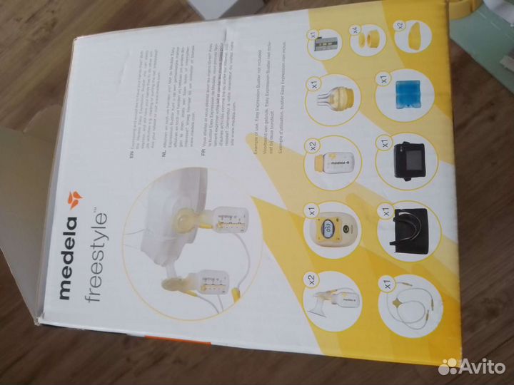 Молокоотсос электрический двойной Medela freestyle