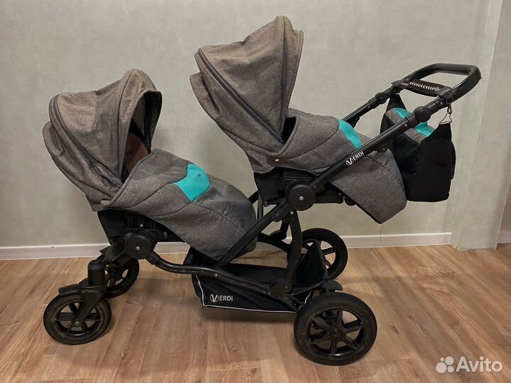 Коляска для двойни Verdi