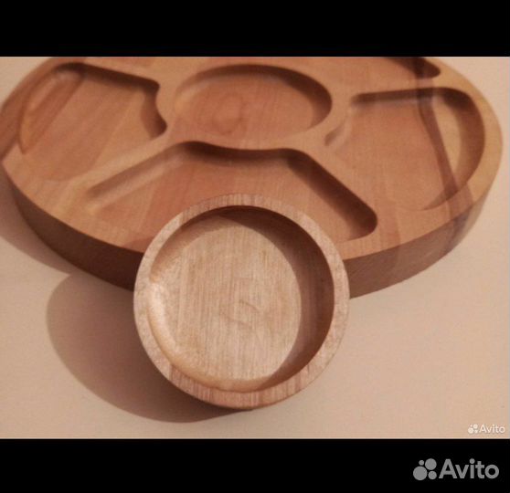 Менажница деревянная