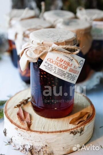 Варенье из сосновой шишки с кедровым орехом, 120 г