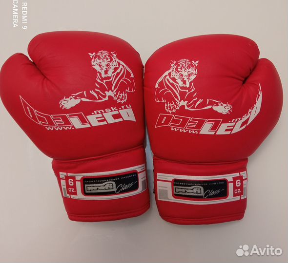 Продаю детские боксерские перчатки б/у, фирма Leco