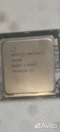 Процессор intel pentium G4400