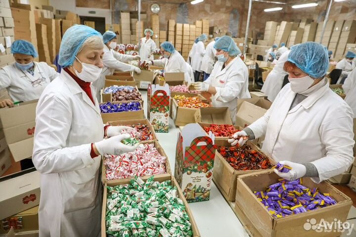 Упаковщики-фасовщики конфет вахта в г. Полевской