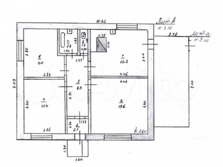Коттедж 73 м² на участке 22,1 сот.