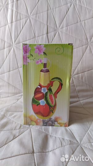 Бутылка для масла и уксуса agness с дозатором