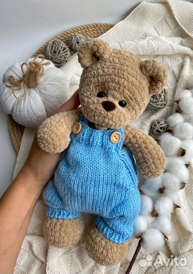 Плюшевый мишка ручной работы