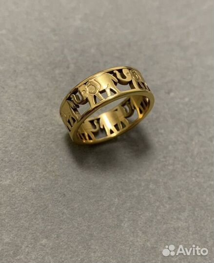 Колье из ювелирной стали Elephant