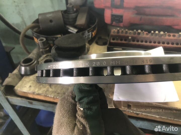 Диски тормозные audi vw