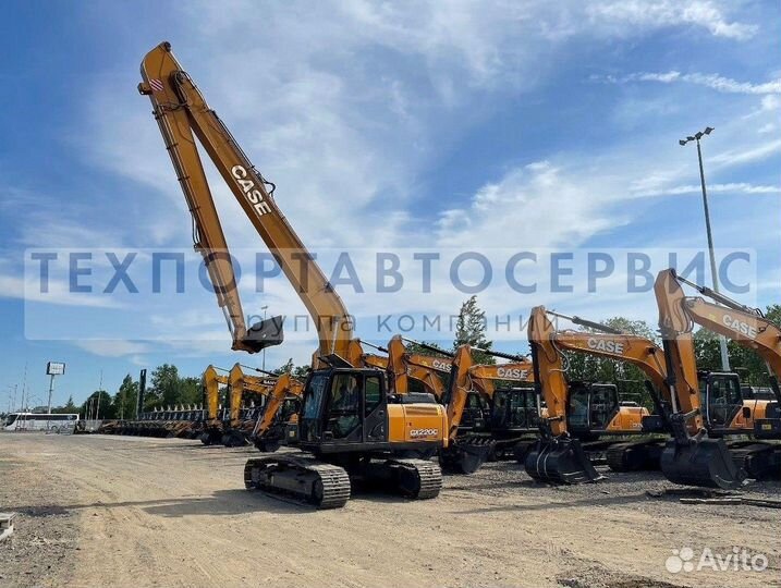 Гусеничный экскаватор CASE CX220C LC HD, 2023
