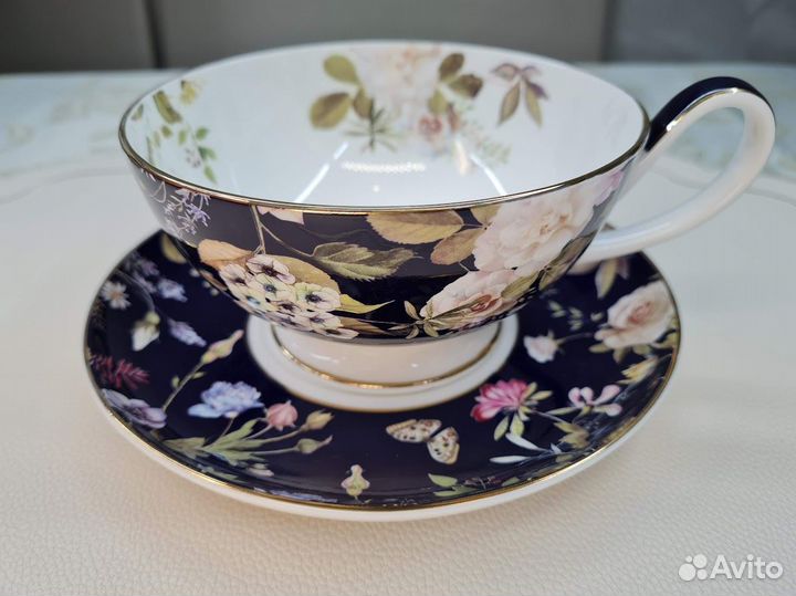 Чайная пара Belle Кобальт 400 мл Lefard