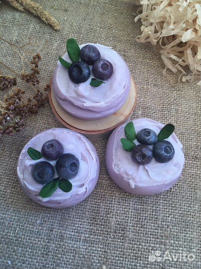 Натуральное мыло «Черника»