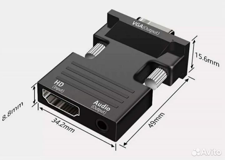 Переходник hdmi vga адаптер А22