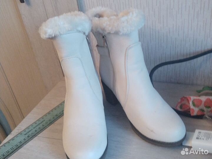 Полусапоги женские зимние 37 новые